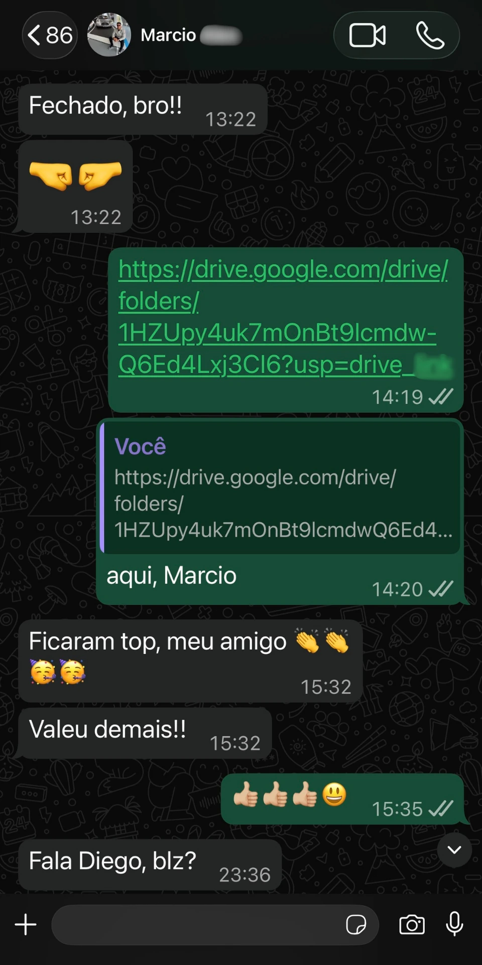 Depoimento de cliente sobre o resultado do trabalho de edição